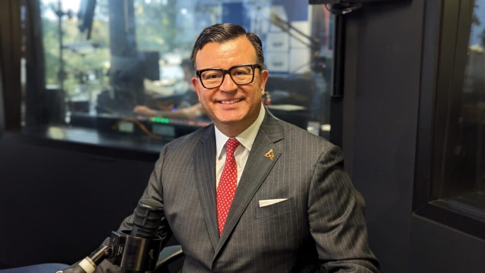 Arizona Coyotes CEO and president Xavier Gutierrez...