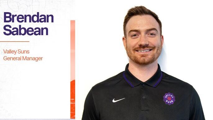 Valley Suns announce hire of general manager Brendan Sabean