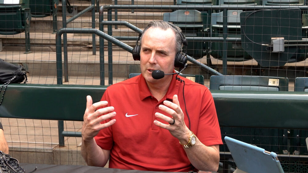 Arizona Diamondbacks CEO and president Derrick Hall at Chase Field, which is owned by Maricopa Coun...