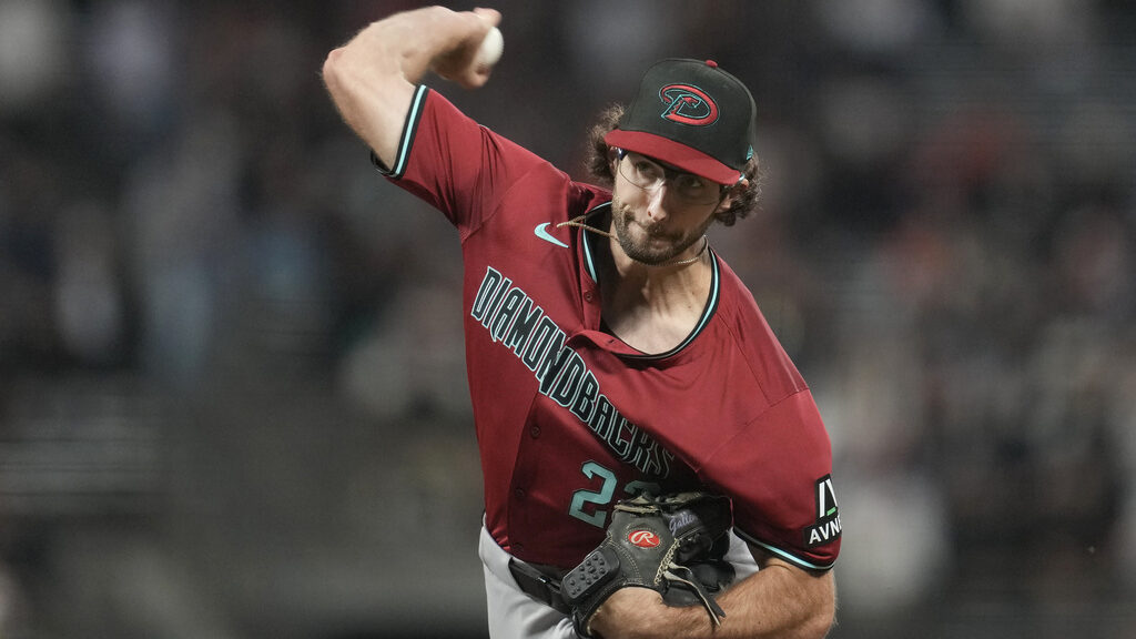Diamondbacks' Zac Gallen throws 6 hitless innings vs. Giants