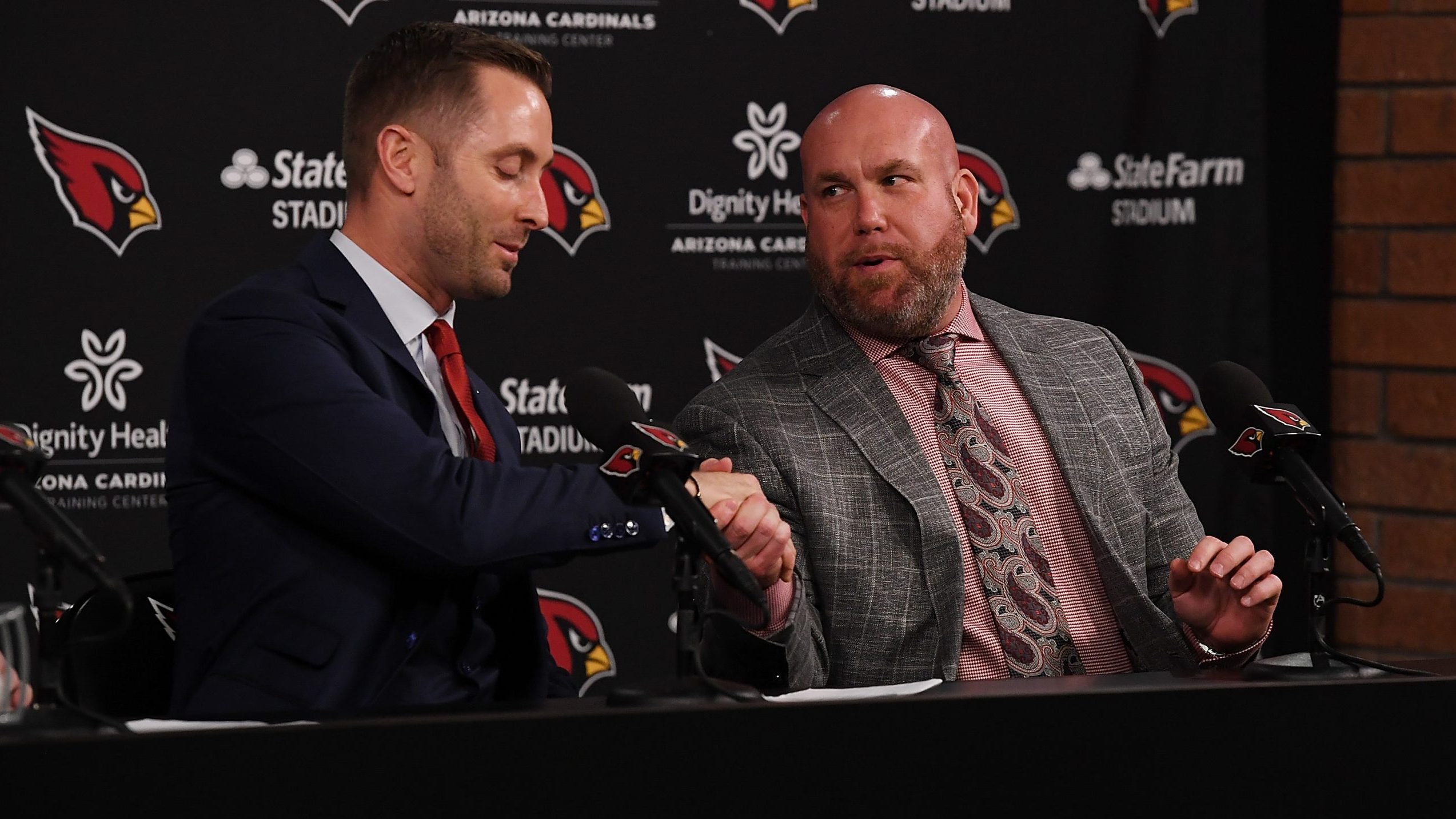 Arizona Cardinals extend GM Steve Keim, head coach Kliff Kingsbury