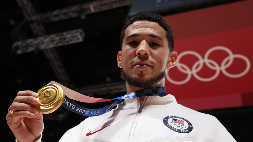 Devin Booker back for Olympic gold after thriving as 'perfect FIBA guy' in Tokyo