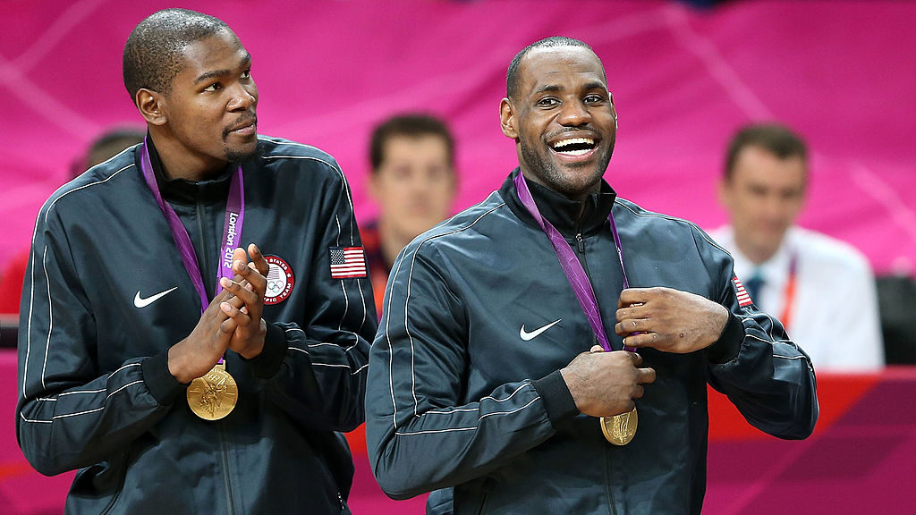 Kevin Durant, LeBron James lead Team USA Olympic squad for perhaps last ride