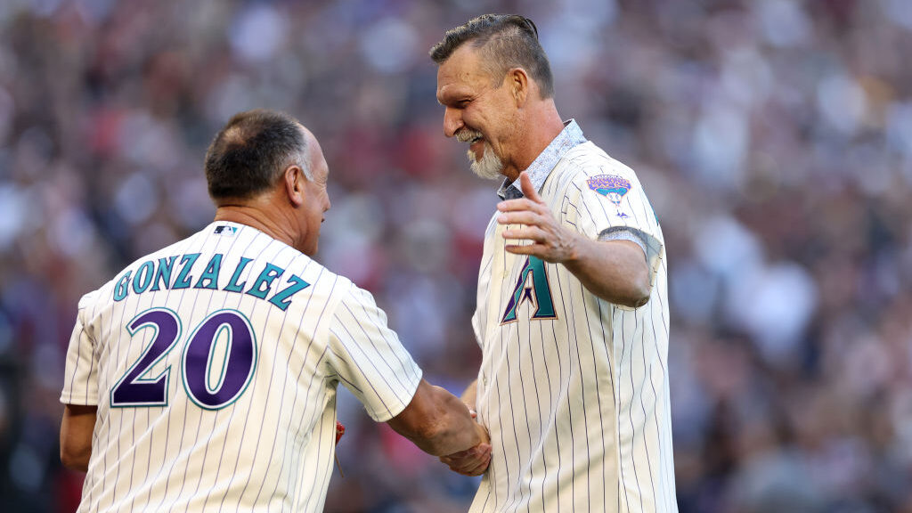 Diamondbacks induct Luis Gonzalez, Randy Johnson in new team Hall of Fame