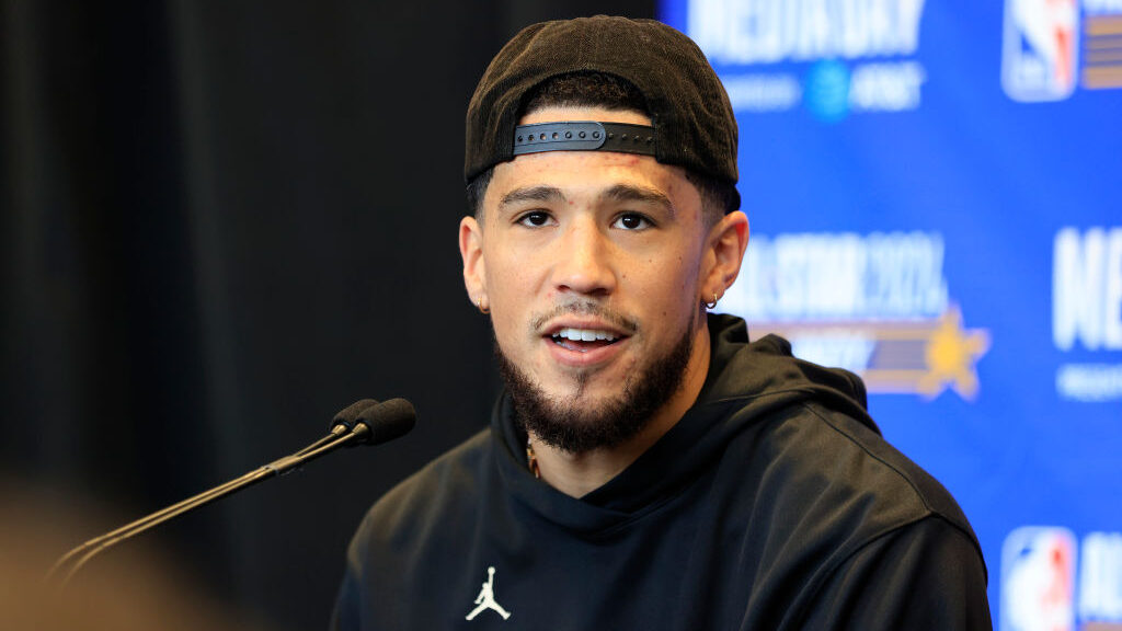 Devin Booker's Nike Book 1 All-Star Game shoes pay homage to 1995