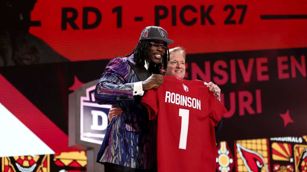 Cardinals took trade calls at NFL Draft, stood pat for Marvin Harrison Jr. and Darius Robinson