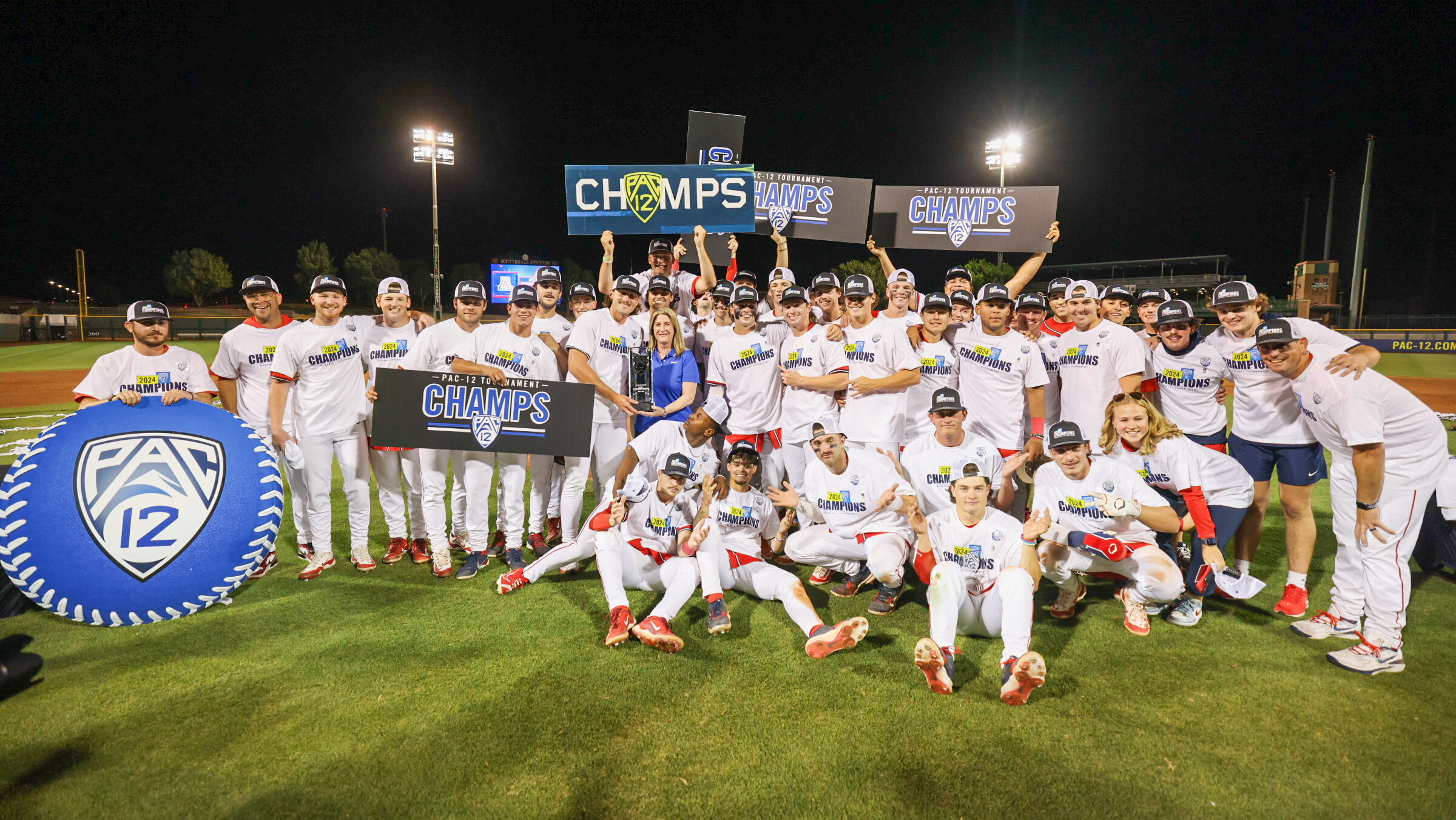 Arizona baseball walks off USC in final Pac-12 title game