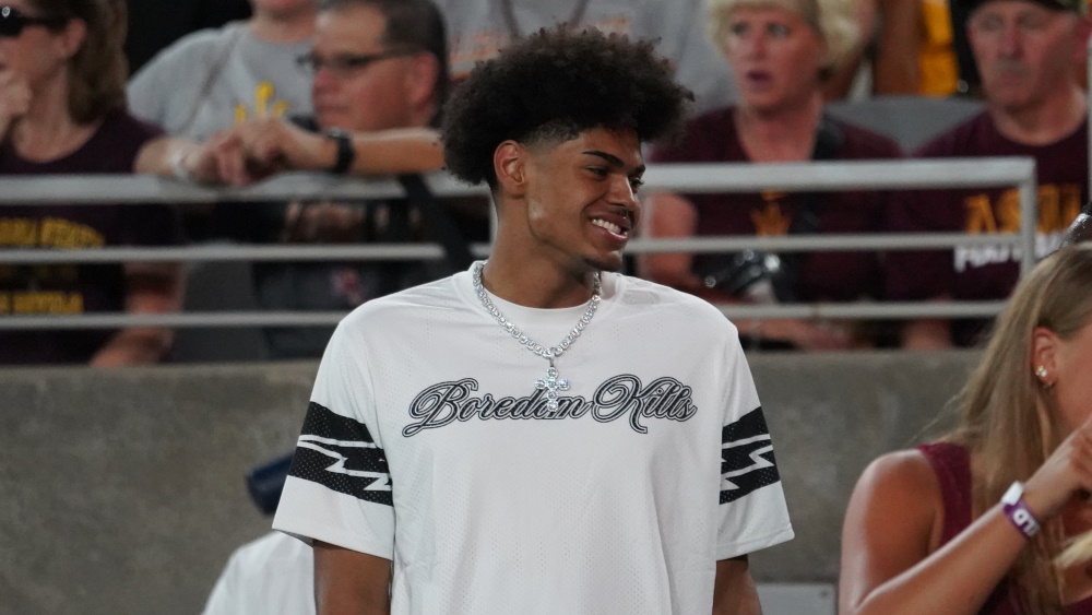 Local basketball star recruit Koa Peat officially visits Arizona State