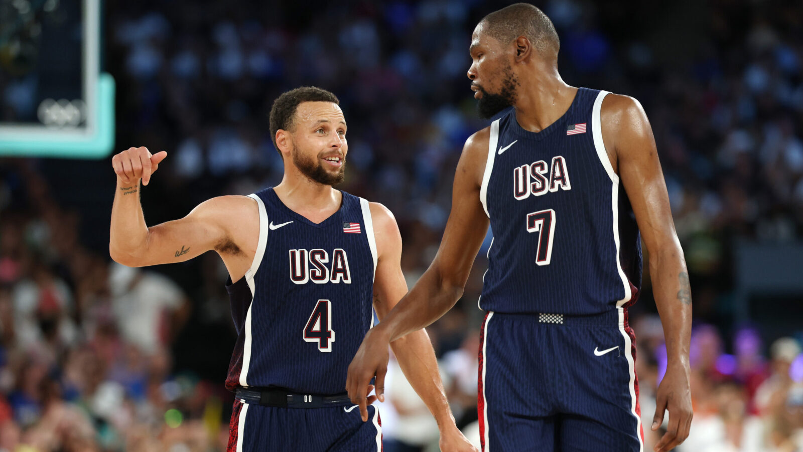 Kevin Durant granted 4th gold, Team USA survives France in Paris Olympics final