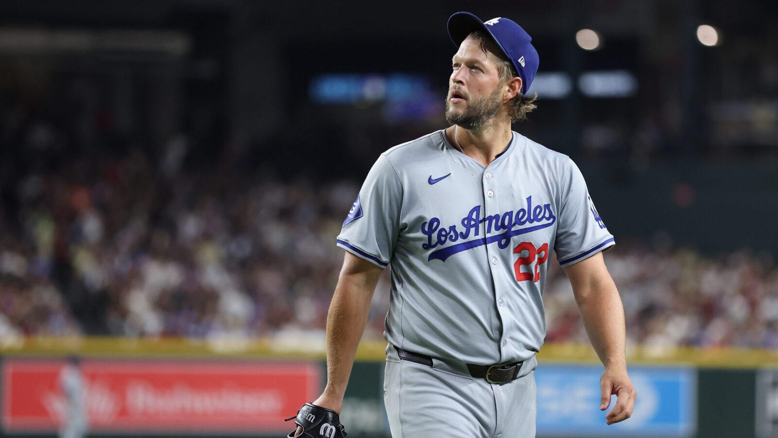 Dodgers' Clayton Kershaw exits early, Corbin Carroll launches solo home run