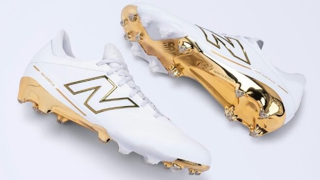 New Balance football cleats...