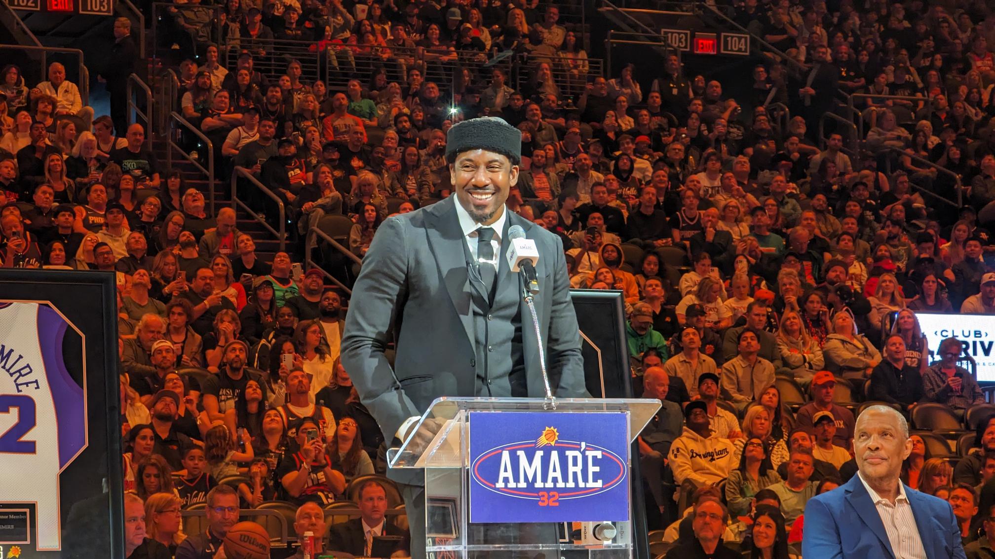 Amar'e Stoudemire's long-awaited Suns night comes with Ring of Honor nod