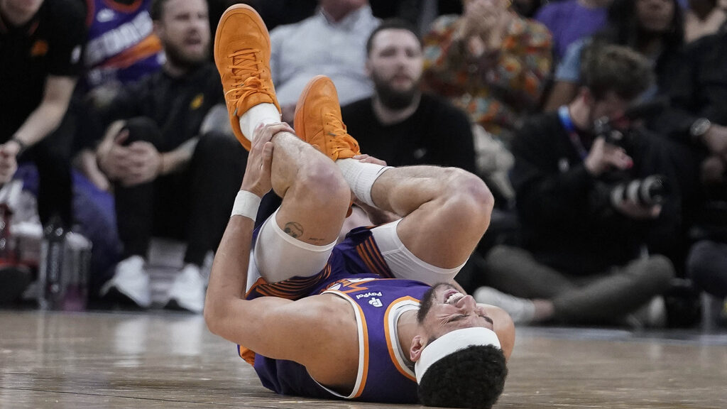 Suns' Devin Booker to miss matchup against Thunder with ankle injury