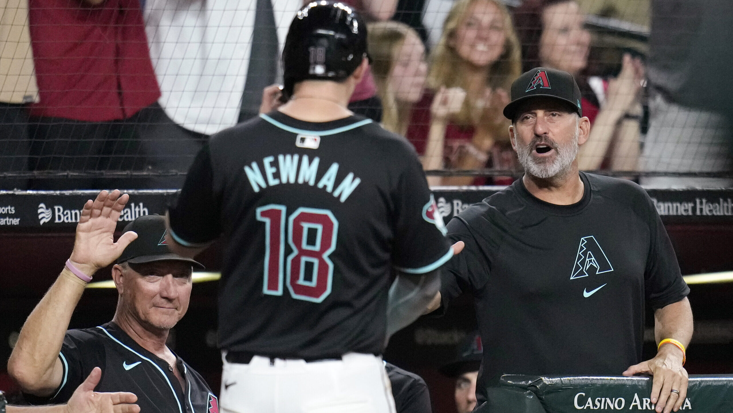 Arizona Diamondbacks' Kevin Newman...