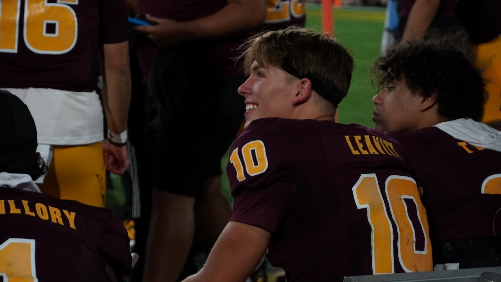 ASU football 'not playing scared' with redshirt freshman Sam Leavitt