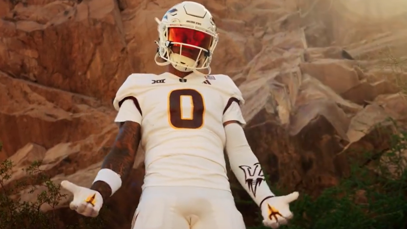 ASU's white jerseys for Texas Tech...